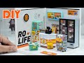 DIY Miniature Dollhouse Rolife Super Creator Energy Supply Store Relaxing Satisfying Video