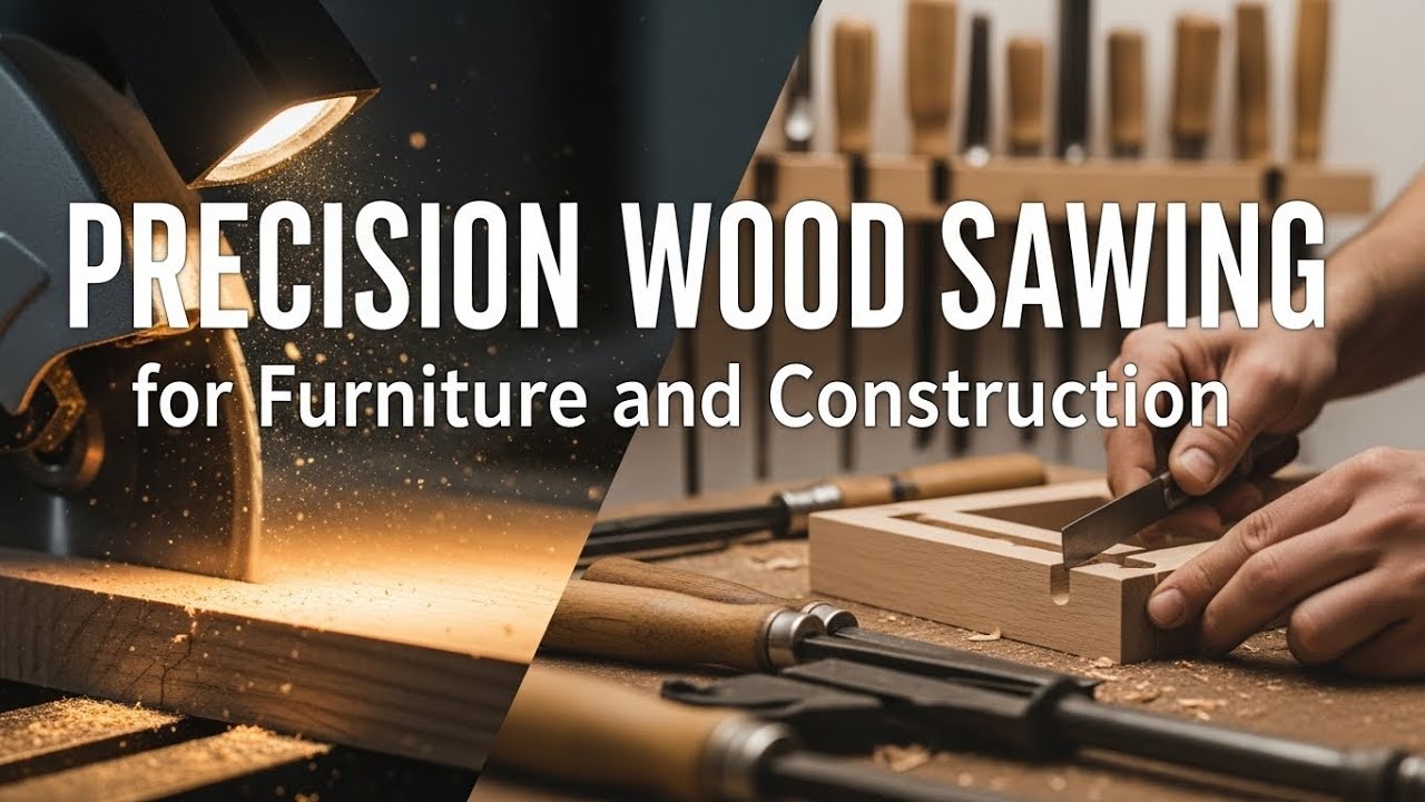 Precision Wood Sawing for Furniture and Construction