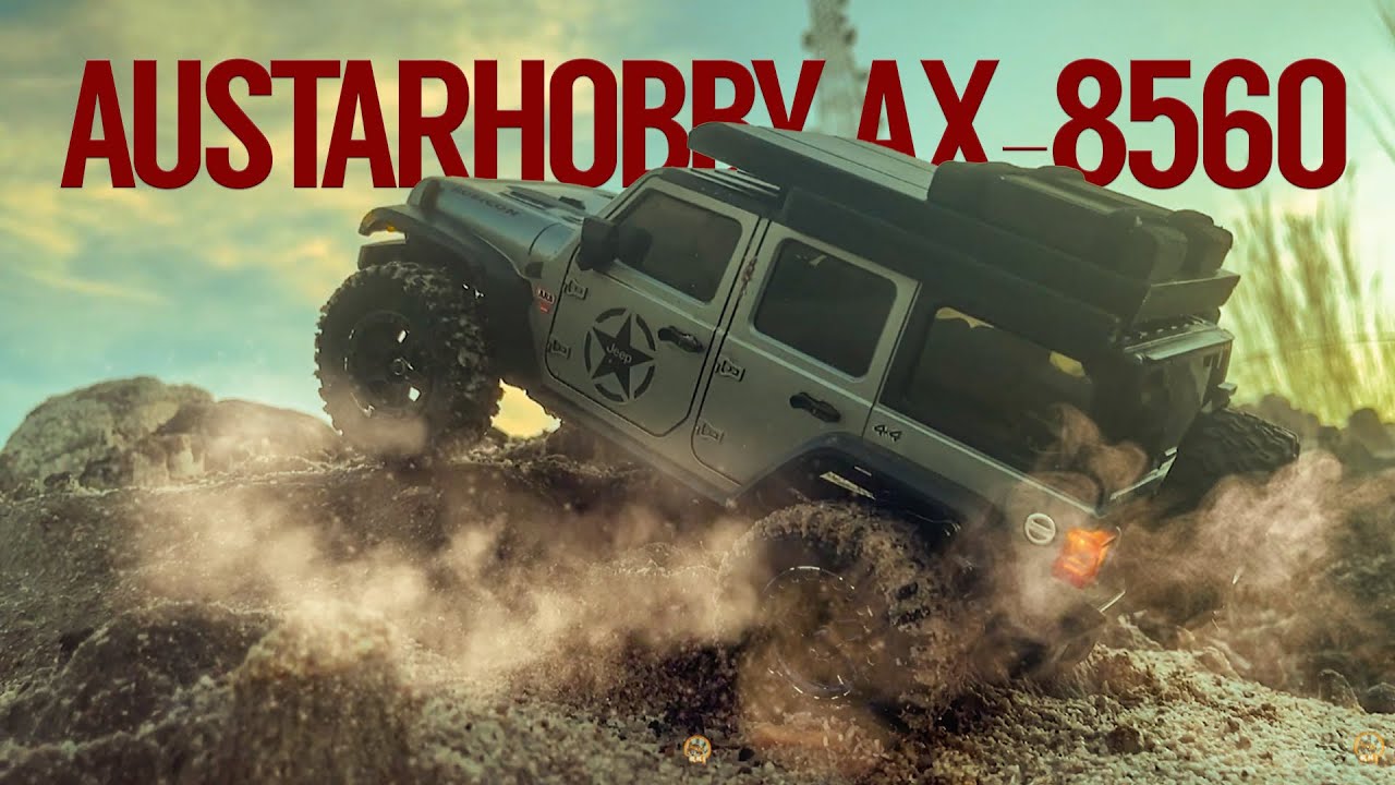 Rc offroad murah mini scale 1/18 AUSTARHOBBY RC Cars AX-8560