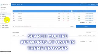 Search multiple keywords at once