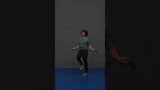 Single Leg Hops - Hybrid Rope