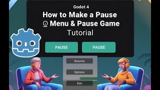 Easiest Way to Make a Working Pause  Menu & Pause the Game ~ Godot 4.X Tutorial
