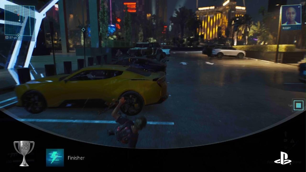 Finisher Achievement On MindsEye