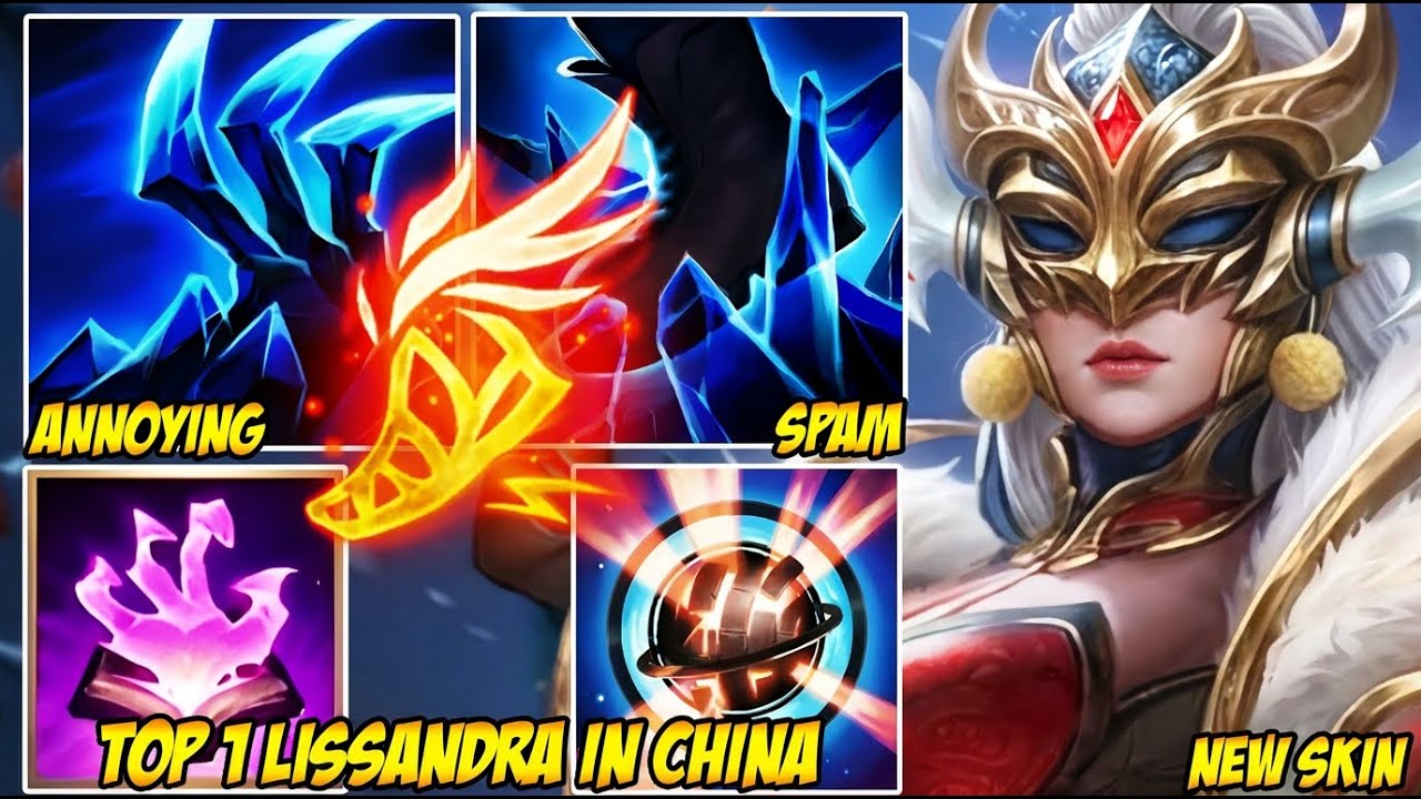 WILD RIFT CHINA TOP 1 LISSANDRA - PETALS OF SPRING LISSANDRA