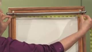 Create quick rod pocket curtains
