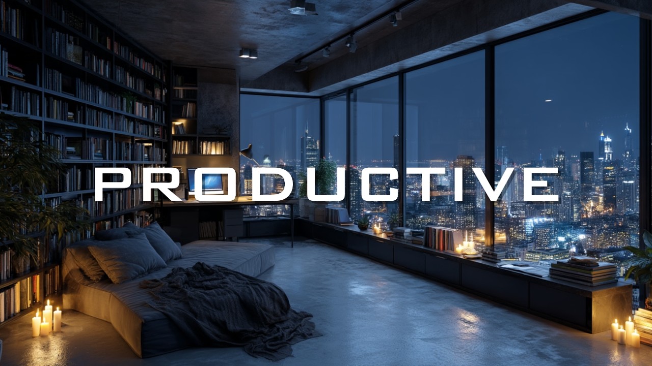 Late Night Deep Work Music | Productive Focus Ambient for Studying, Coding & Concentration