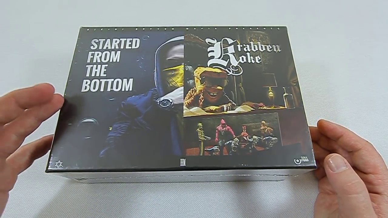Spongebozz Started From The Bottom Box Inhalt SpongeBozz - Started from the Bottom Fanbox Unboxing - YouTube