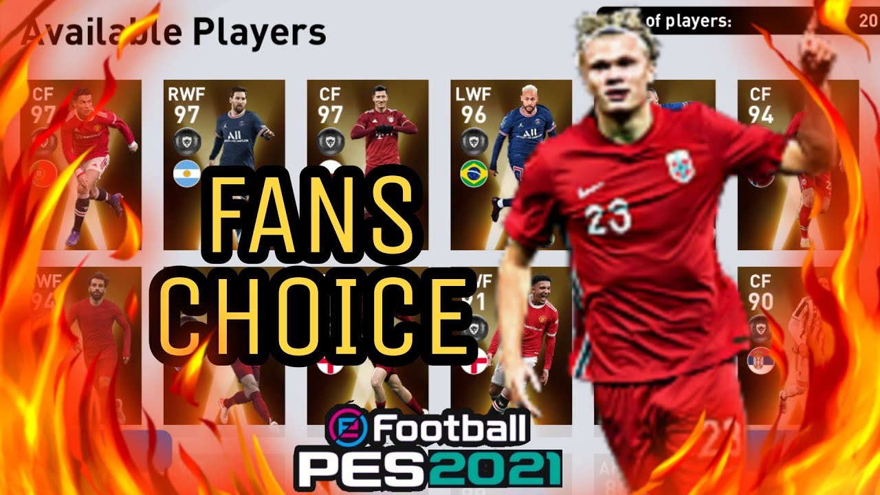 Fans' Choice Worldwide Clubs 6x Pack Opening | Pes 2021 Mobile