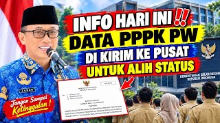 ANNOUNCEMENT ‼️PART-TIME PPPK DATA SENT TO CENTRAL GOVERNMENT‼️