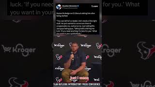 Keylan Rutledge on CJ Stroud visiting him after being drafted by the Texans