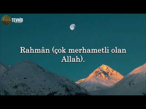 Mansur Al Salimi - Rahman Suresi