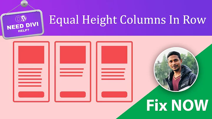 Equal Height Columns In Row ✅ How to Create Equal Height and Width Columns  🛠️ Divi Theme Tutorial