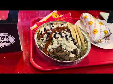 The Halal Guys in Chicago Downtown NZQ Vlogs