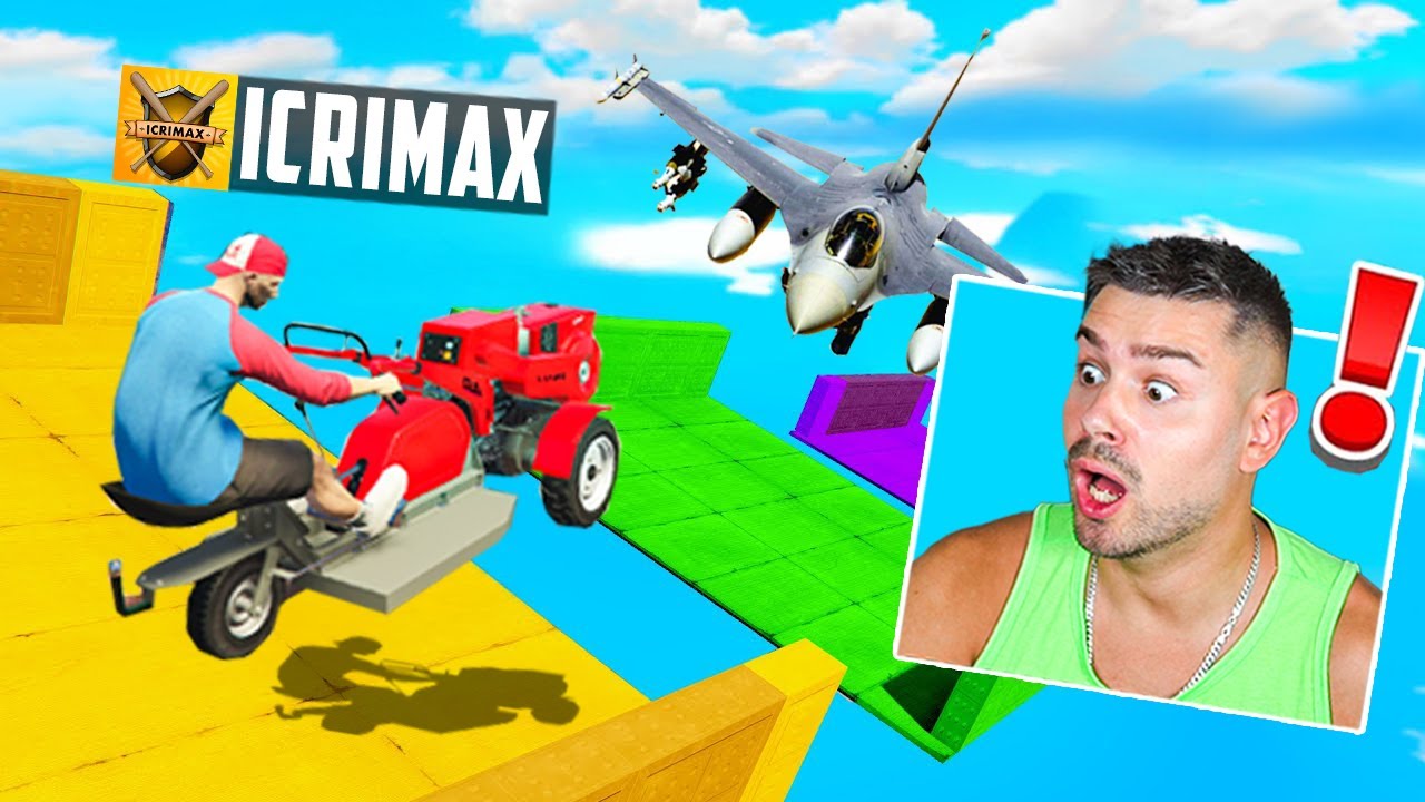 ICRIMAX wird ZERSTÖRT auf MEGA RAMPE in GTA 5!