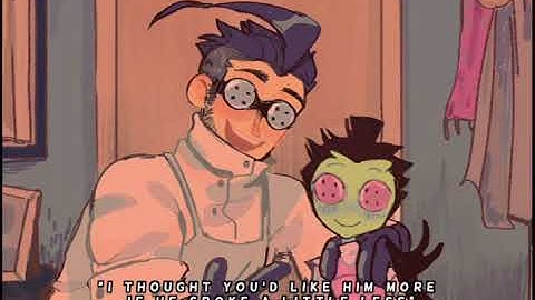 Invader Zim Coraline Au.