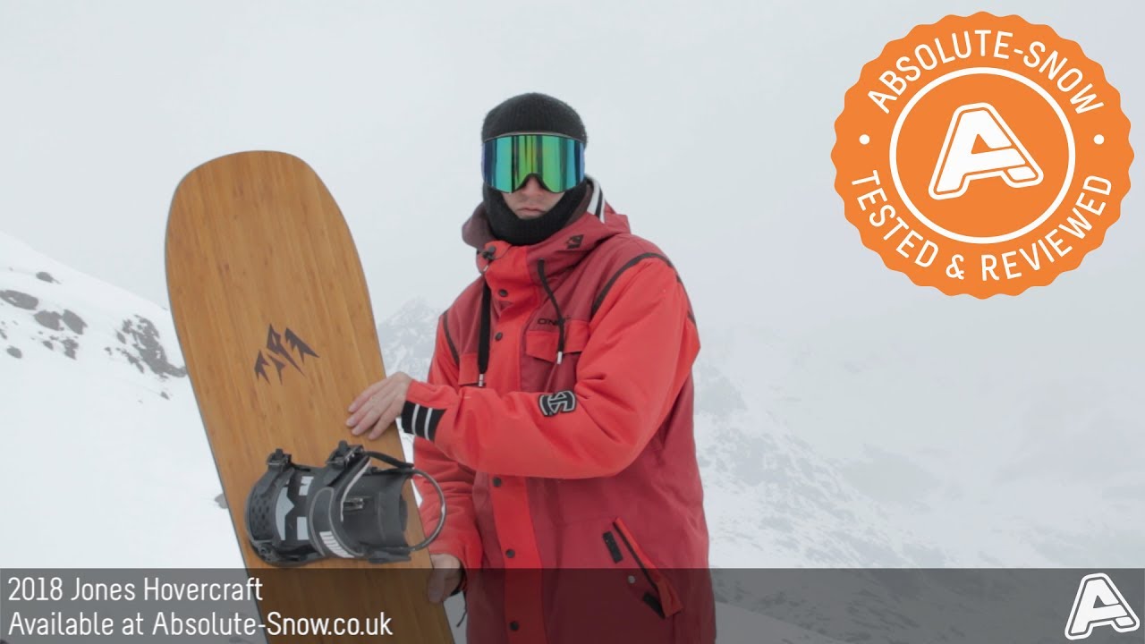 2017 / 2018 | Jones Hovercraft Snowboard | Video Review