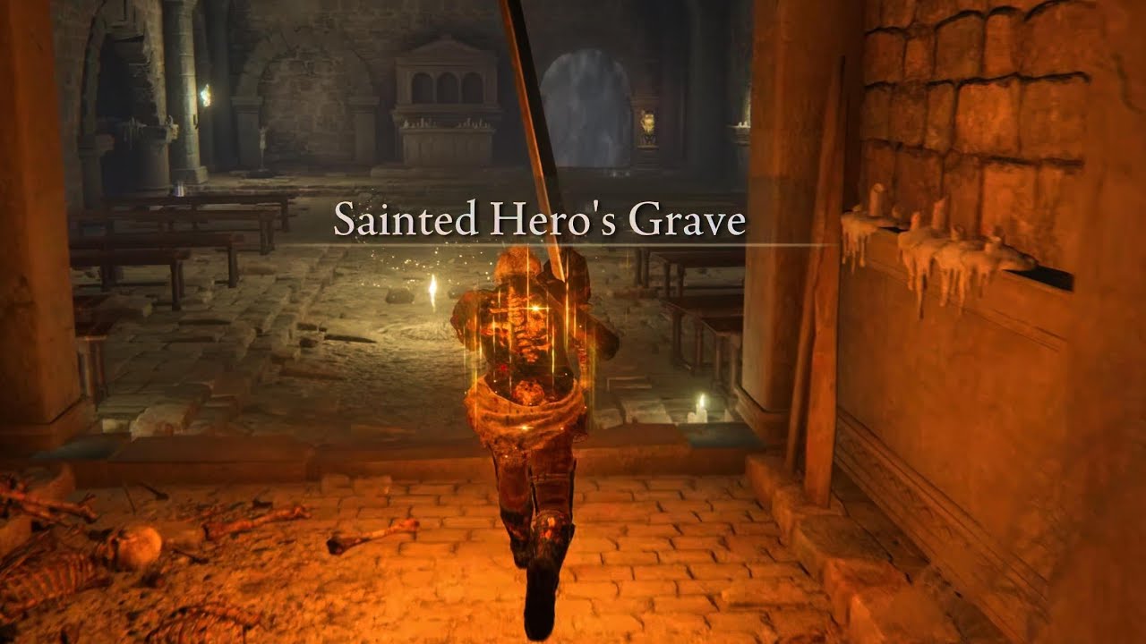 Elden Ring Sainted Hero's Grave Gameplay YouTube