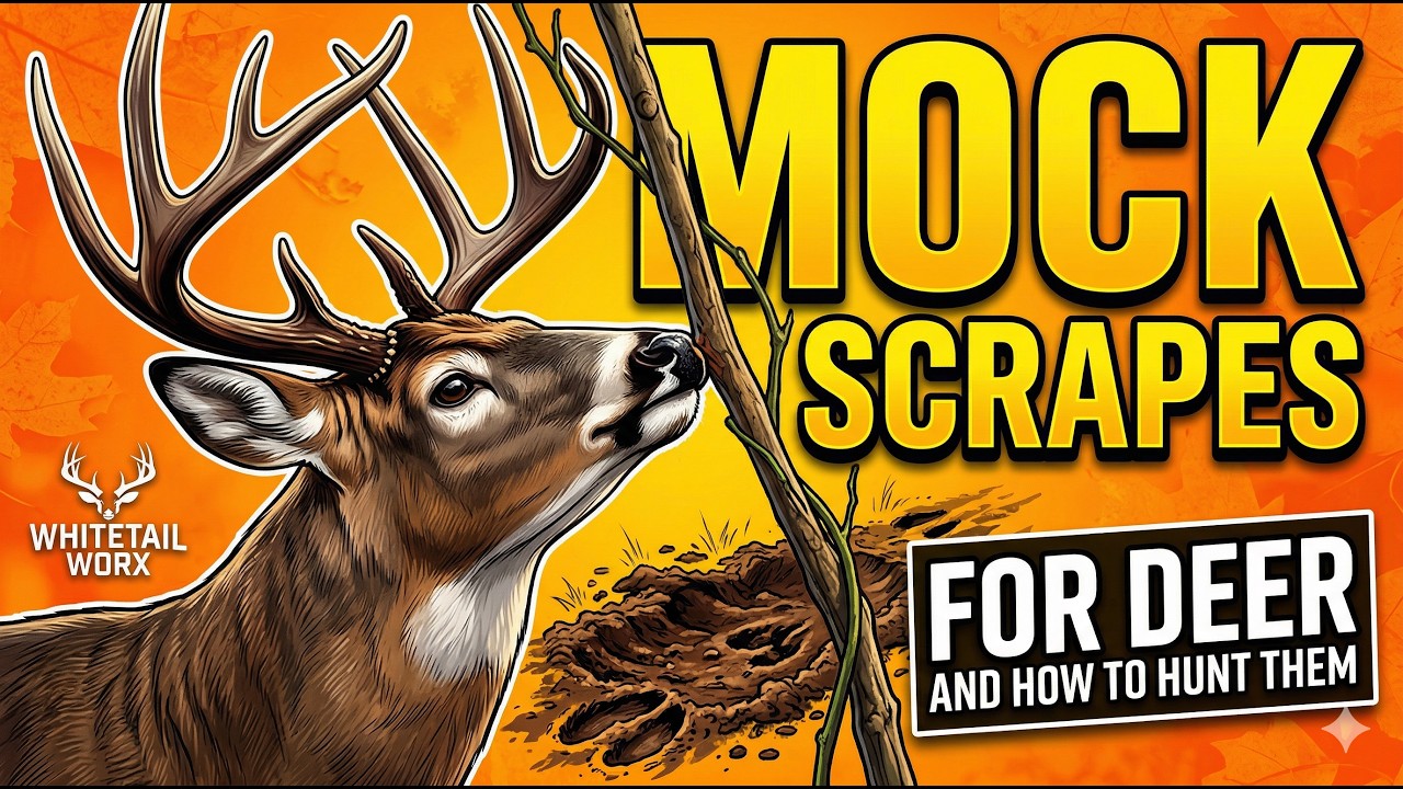 The ONLY Mock Scrape Strategy You Need for the Rut / Mock Scrapes That ...