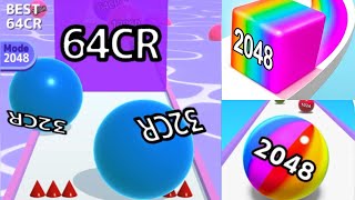 [[ NEW HIGH SCORE: 64CR ]] Ball Run 2048 INFINITY vs Jelly Run 2048 Infinity vs Epic Ball Run 3D