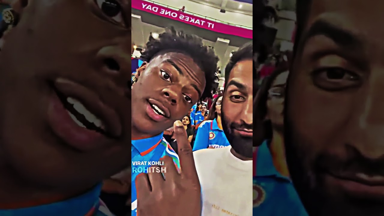 "Ishowspeed's energy is lit 🔥, kinda like KL Rahul's batting style - straight fire 💥!" 