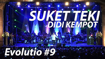 Suket TEKI (orchestra)  #evolution9 SMA N 1 WONOSARI Feat DIDI KEMPOT