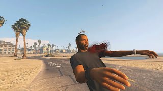 GTA 5: Sniper Shoots Compilation [Euphoria Physics & Kill Cam] screenshot 4