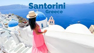 Santorini, Greece 🇬🇷 - Walking Tour of Greece's Iconic Island 4K 60fps HDR