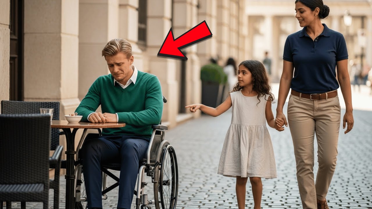 PYÖRÄTUOLISSA ISTUVA MILJARDÖÖRI OHITETAAN. KUNNES HÄN ILMESTYY LAPSEEN KANSSA!