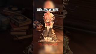 ALF CLEANS WITH FIRE 🔥😭 | Silver Palace #Shorts #SilverPalace #Alf #gacha #gachagames