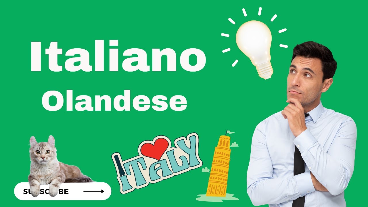👌 Impara il vocabolario di base del Italiano Olandese per principianti ...