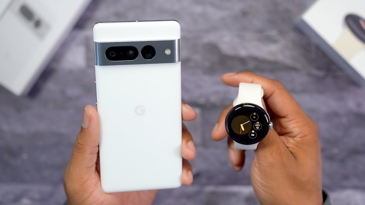 Google Pixel 7 Pro and Pixel Watch Unboxing! - YouTube