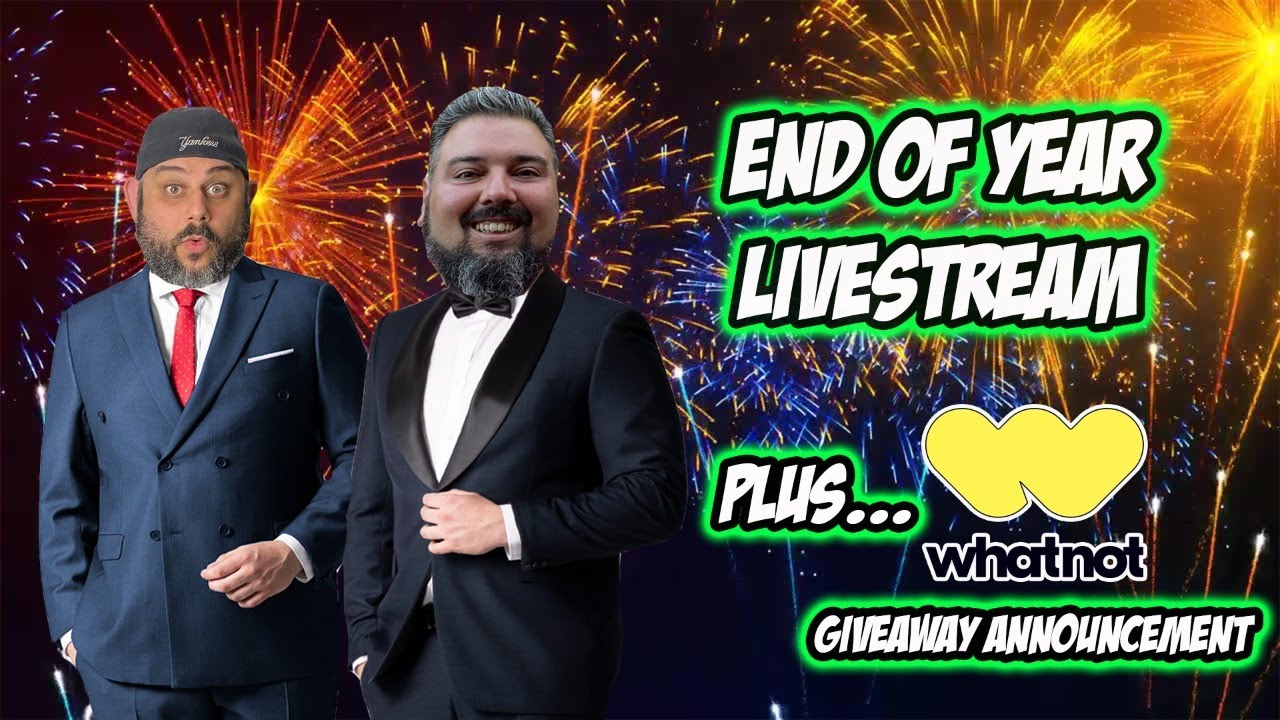 End of The Year Live Stream - Whatnot Giveaway Announcement - YouTube