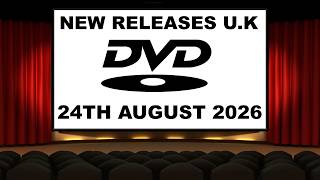 Information NEW DVD Releases [24TH AUGUST 2026 | U.K | Links Included] #PHYSICALMEDIA News