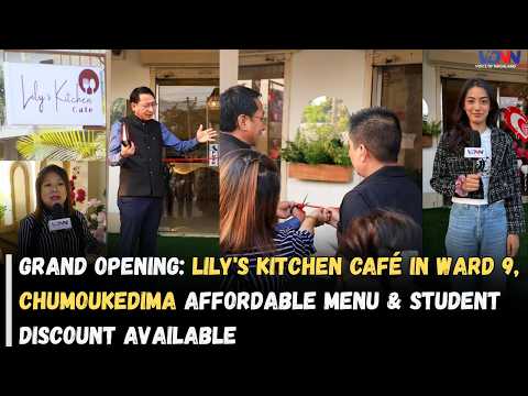 GRAND OPENING LILY'S KITCHEN CAFÉ IN WARD 9 CHUMOU AFFORDABLE MENU STUDENT DISCOUNT AVAILABLE
