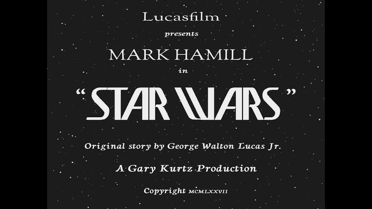 "1977 STAR WARS"  1920's Silent Film Concept (First 6 minutes)