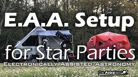 My Star Party Electronically Assisted Astronomy Setup