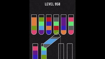Water Sort Puzzle Level 958