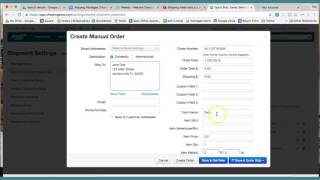 Setting up Shipping Easy