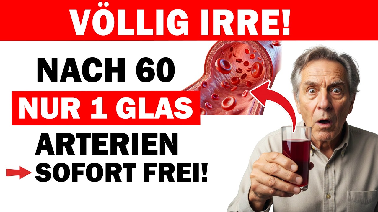 #1 Das beste Getränk, um Arterien freizumachen – wissenschaftlich belegt!