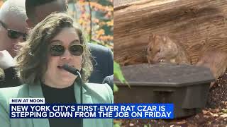 NYC's first Rat Czar is stepping down on Friday