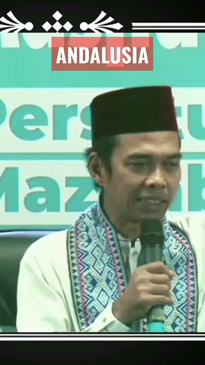 ANDALUSIA banyak yang tidak tau #shorts #ustadzabdulsomad @SANTRINUSANTARA92