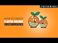 Create PLAYFUL Orange Characters Easily in Illustrator