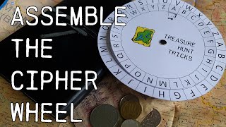 Caesar Cipher Wheel assembly in 60 seconds!