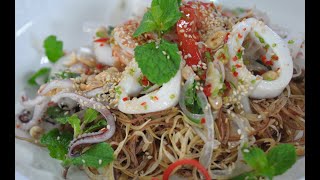  Gỏi hải sản Thái Lan | Diệu Thảo hướng dẫn nấu ăn tại Vào bếp mỗi ngày 