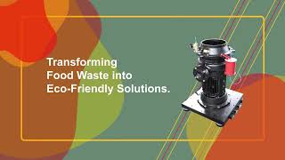Industrial Crusher Food Waste Management Solutions Waste Disposer Sharp Crusher