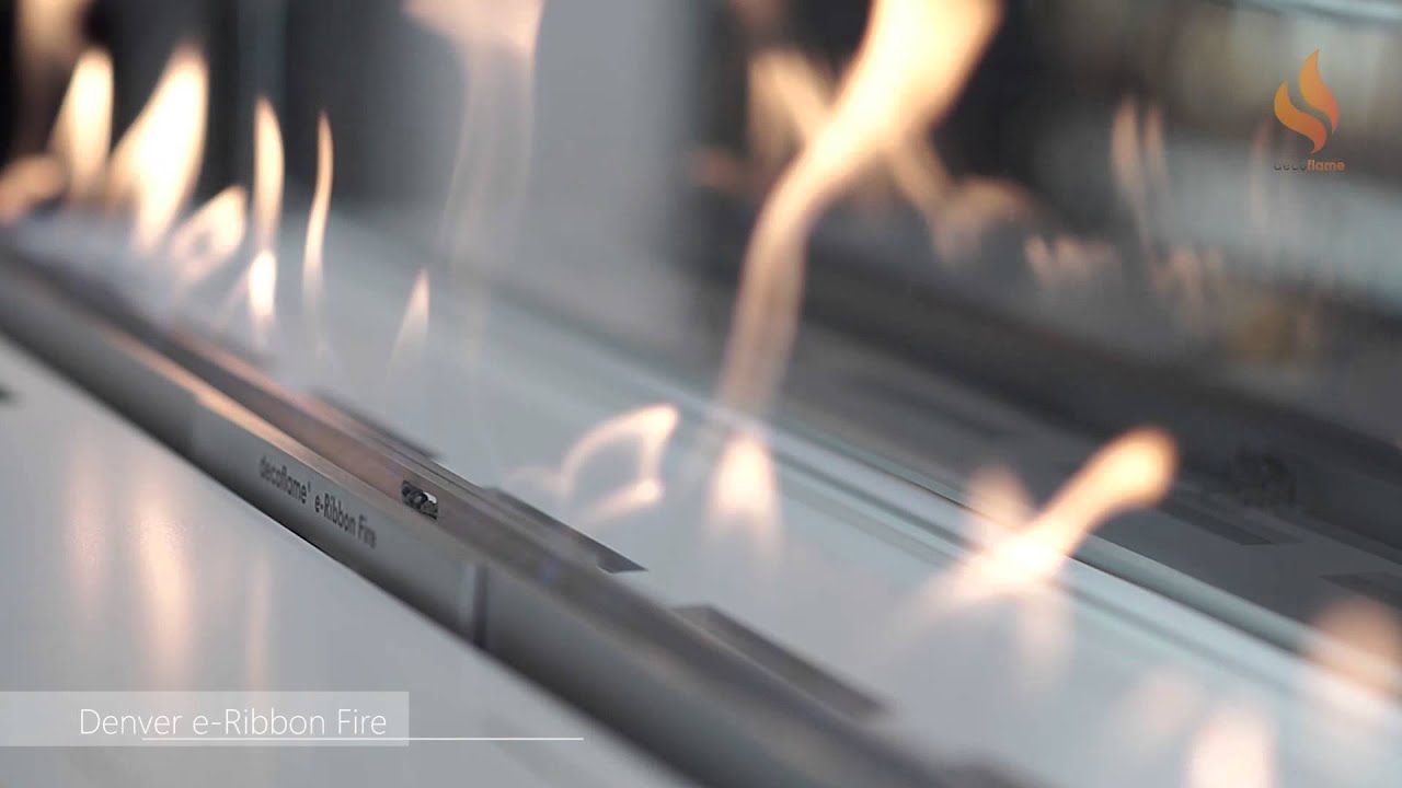 Decoflame Denver e ribbon fire1
