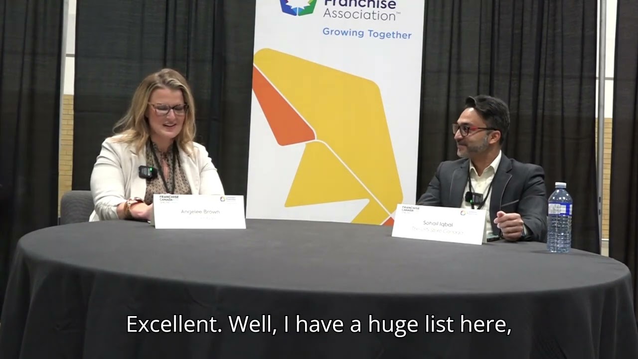 Franchise Canada Chats LIVE! at the Franchise Canada Show in Toronto