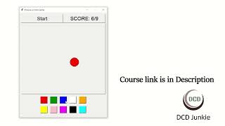 Select a Colour Ball Game in Python with Tkinter screenshot 3