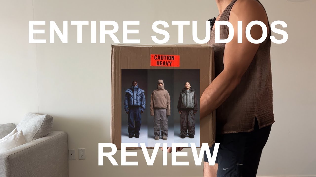 トップス entire studios foodie Buying from SSENSE 2025 | Entire Studios Haul & Review - YouTube