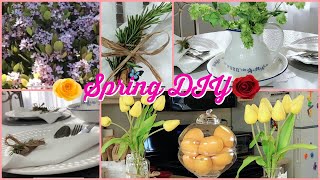 ♥️ DIY Decorate the Dining Room with Me in Spring